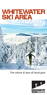 Whitewater Ski Resort Ski Touring Map