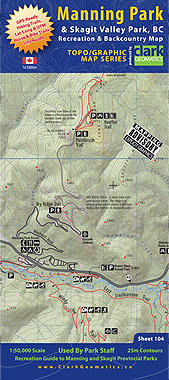 Manning Park Backcountry Ski map