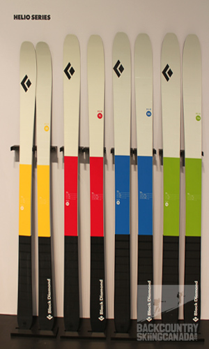 Black Diamond Helio Series Skis