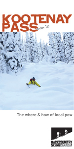 kootenay pass backcountry ski map