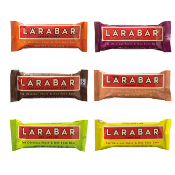 LARABAR fruit and nut energy bars