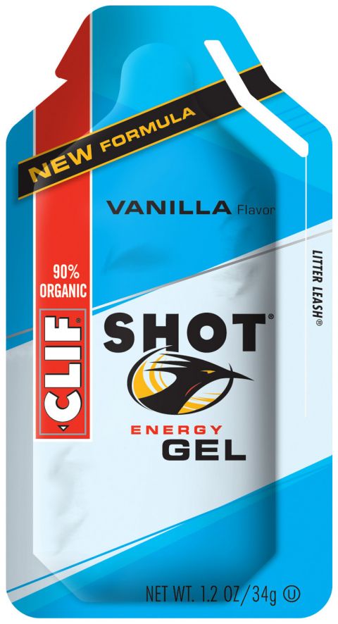 Clif Bar, Luna Bar, Clif Shot Energy Gel, Clif Shot Blocks Energy Chews 