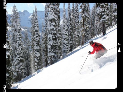 Whitewater Ski resort backcountry skiing canada