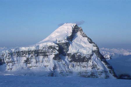 Mt Columbia Rocky Mountians Backcountry Skiing