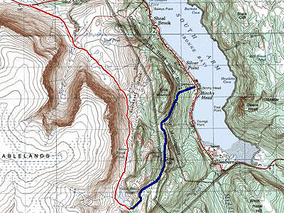 backcountry skiing newfoundland routes