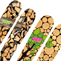 Ramp Groundhog and Ramp Beaver Skis