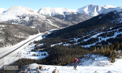 Loveland Pass Ski touring