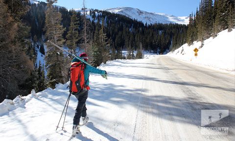 Loveland Pass Ski touring