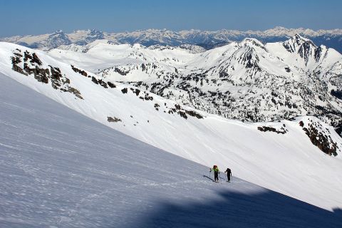 Kokanee Glacier Park backcountry skiing