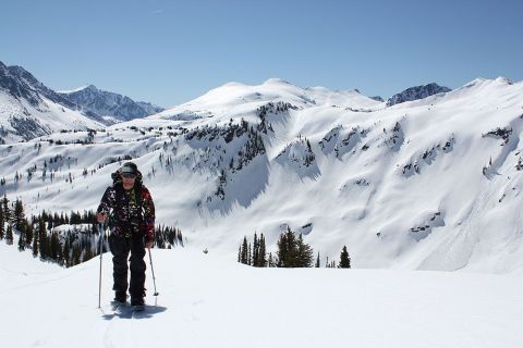 Kokanee Glacier Park backcountry skiing