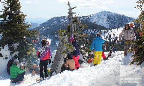 Red Resort Salomon Gathering backcountry skiing