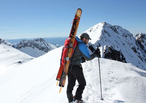 Kokanee Glacier Park backcountry skiing