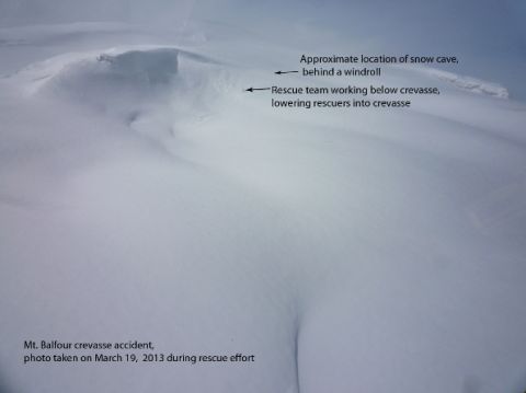 wapta traverse crevasse death