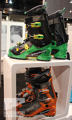 Black Diamond Factor MX 130 and the Black Diamond Shiva MX 110 AT Boots