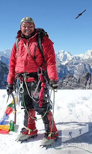 Everest-Base-Camp-trek-climbing-Lobuche-Peak