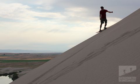 sandboarding