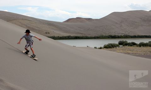 sandboarding