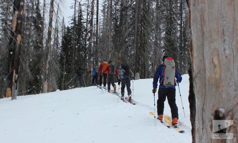 whitewater backcountry skiing