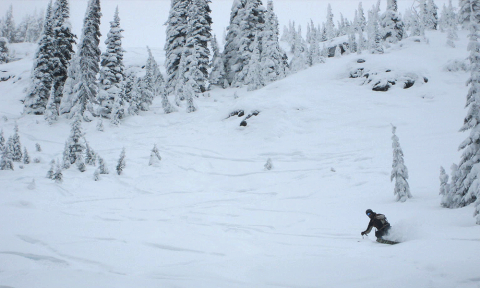 whitewater-backcountry-skiing-evening-ridge