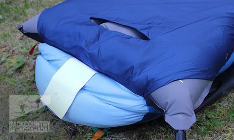 Big Agnes Lost Ranger 15 Sleeping Bag and Q-Core Sleeping Pad 