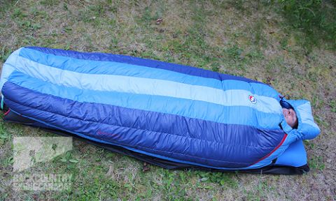 Big Agnes Lost Ranger 15 Sleeping Bag and Q-Core Sleeping Pad 