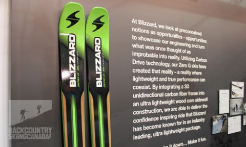 Blizzard Zero G Skis