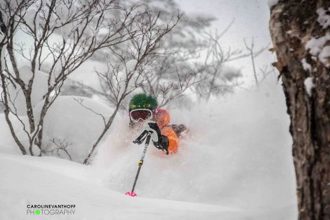 Skiing Japan