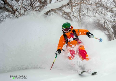 Skiing Japan