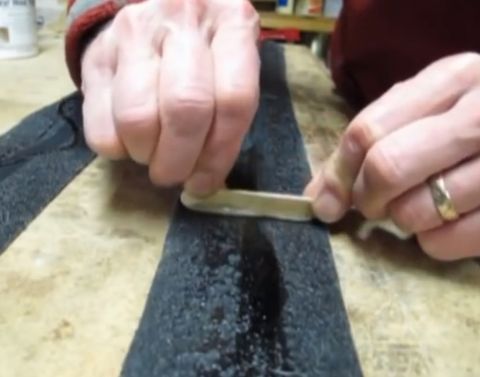 how to re-glue skins