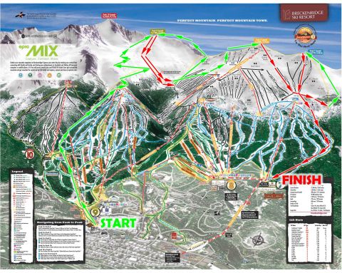 5 Peaks ski mountaineering race backcountry skiing