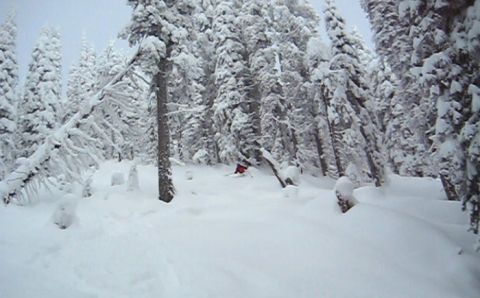 Evening Ridge Whitewater Backcountry Skiing