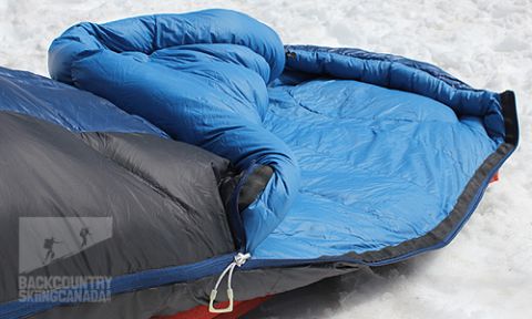 The North Face Blue Kazoo Down sleeping bag