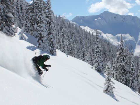 White Queen Whitewater Backountry skiing