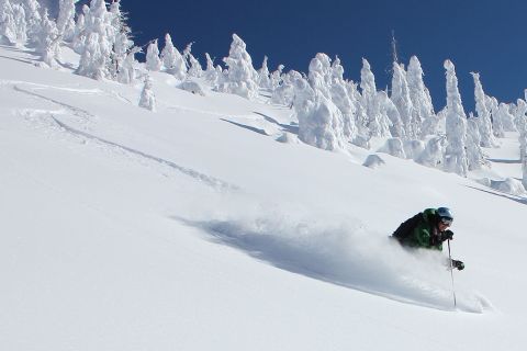 White Queen Whitewater Backountry skiing