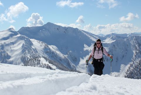 White Queen Whitewater Backountry skiing