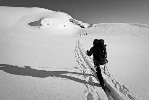 Skinning up the Garibaldi Neve