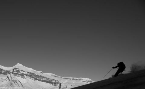 Laps on the glacier