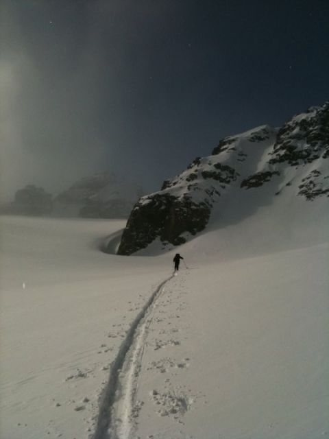 Exploring Bernie Glacier