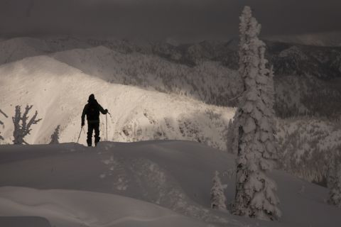 Cornice Ridge from Ripple Mtn