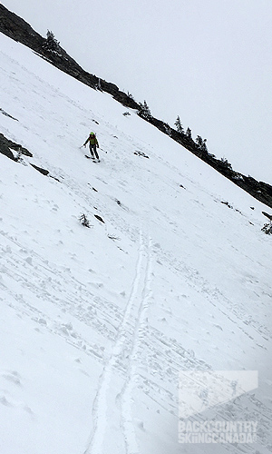 Skiing Loki 