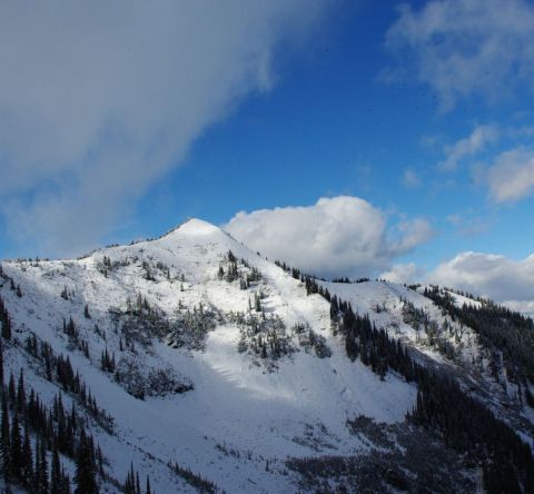 Idaho peak fresh snow oct 23