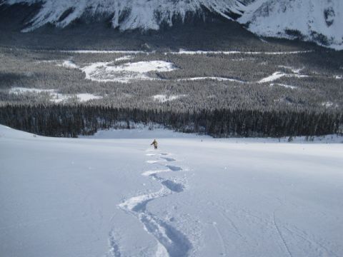 Bowls near Bow Couloir