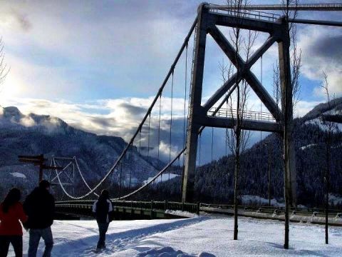 A Bridge To A Winter Wonderland
