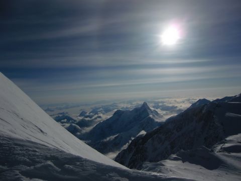 Looking down on King's Peak