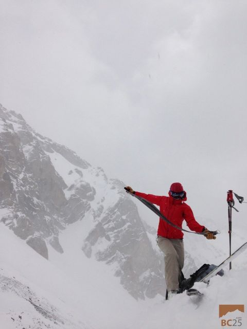 Alicja and the top of Commonwealth PAss