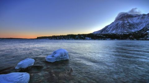 Winter in Waterton