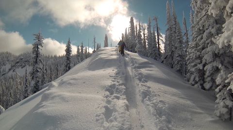 Lightning Strike RIdge, Kootenay Pass BC