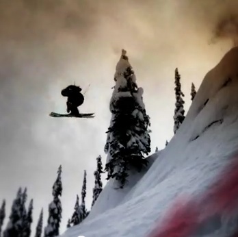 North Face Canadian Open Freeskiing Championship red resort backcountry skiing video