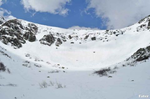 Tuckerman's Ravine backcountry skiing