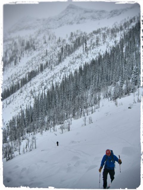 whitewater backcountry skiing